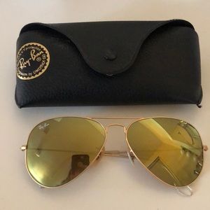 Rayban mirror aviator